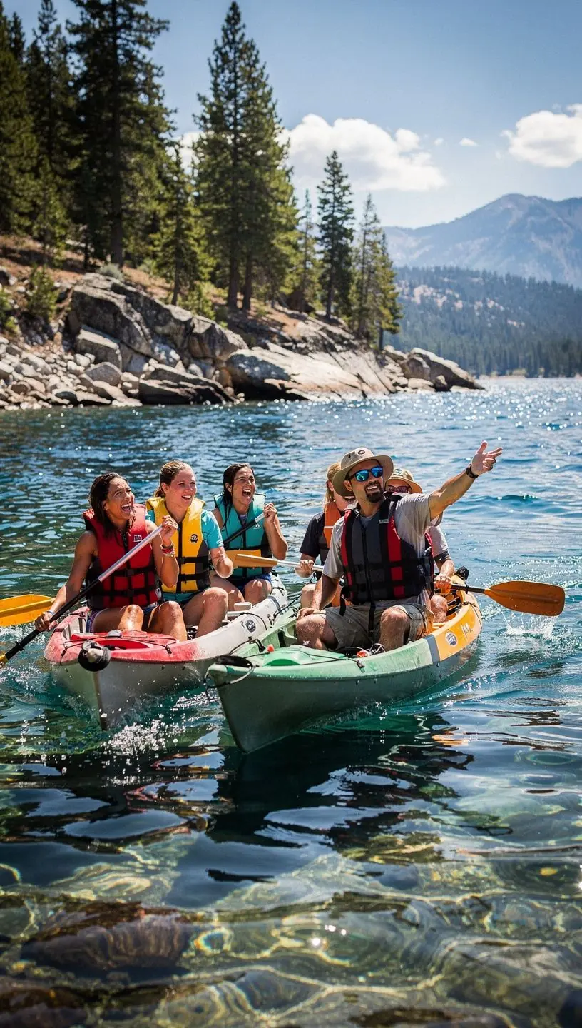 Путешественник, собирающий мусор на пляже, поддерживая экологическую чистоту.